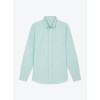 Chemise Oxford Uni Vert