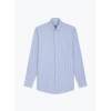 Chemise Popeline Rayé Bleu
