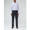 Chino à Pinces Marine Toile Eté