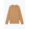 Pull Col Rond Camel
