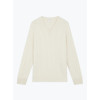 Pull Col V Off White