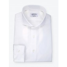 Chemise Popeline Uni Blanc