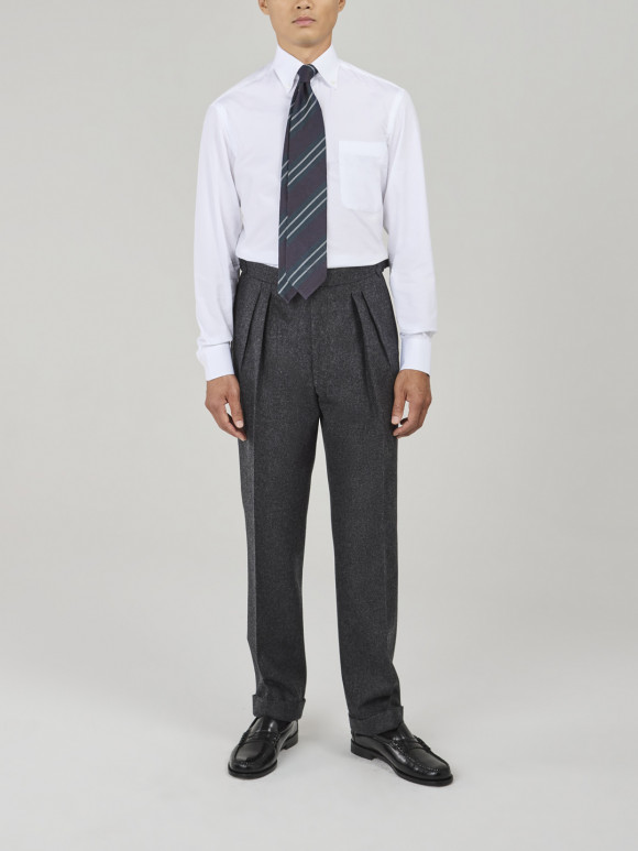 Pantalon Flanelle Gris Foncé