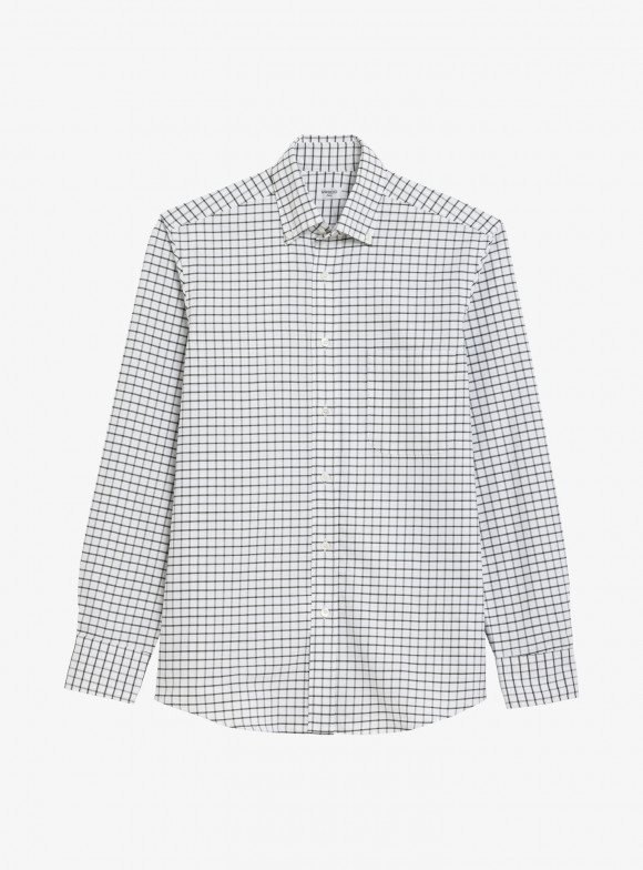 Chemise Oxford Carreaux Vert