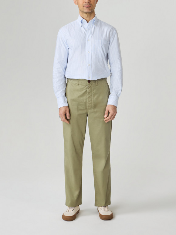 Chino Classique Olive Toile Eté