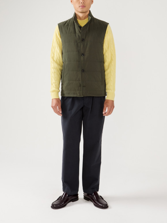 Gilet Sans Manche Vert