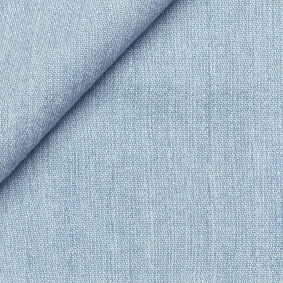 Chemise Denim Japonais Uni Bleu