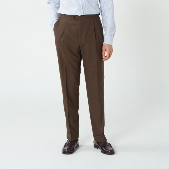 Pantalon sport fresco marron