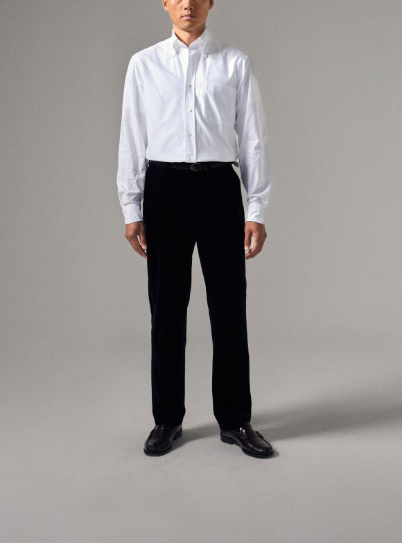 Pantalon Velours Marine