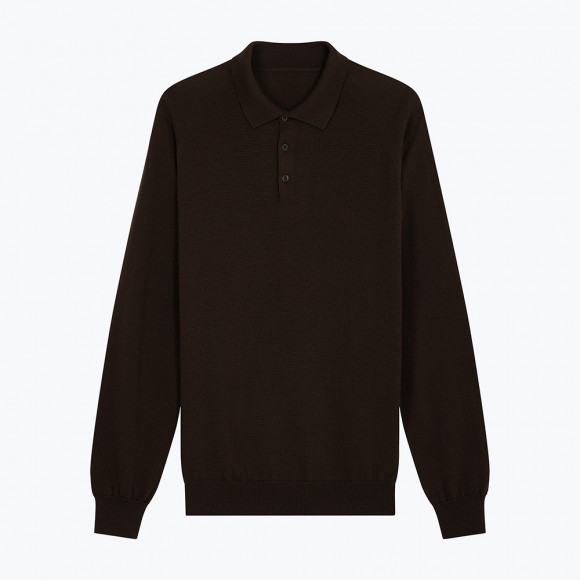 Polo Merinos Marron