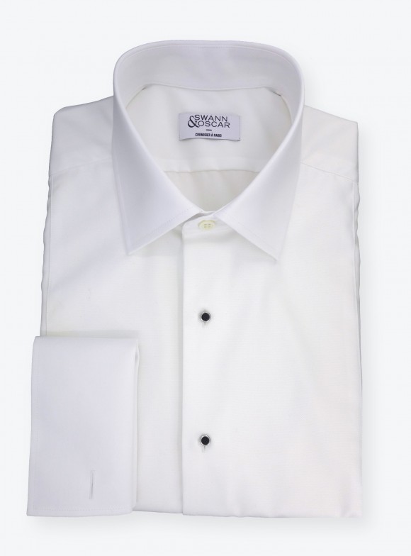 Chemise Smoking Blanche CH035948 Swann