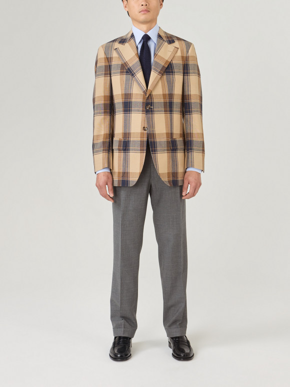 Veste Madras Camel