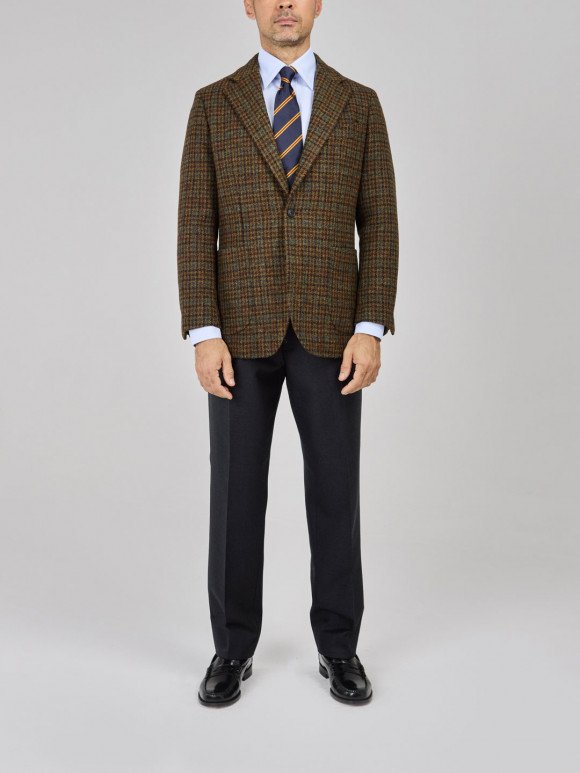 Veste Tweed Gun Club Olive