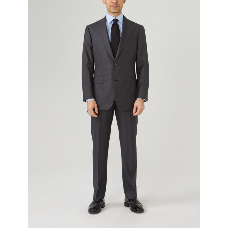 Costume Gris 100% entoilé Super 150