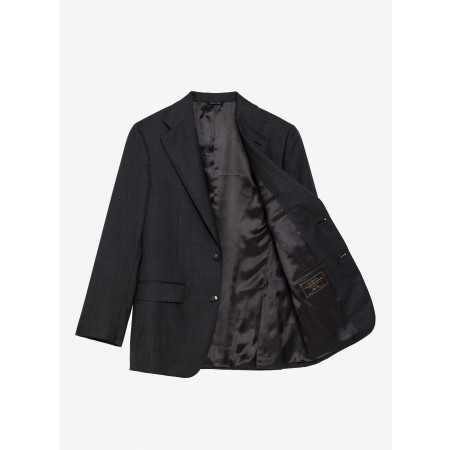 Costume Gris 100% entoilé Super 150