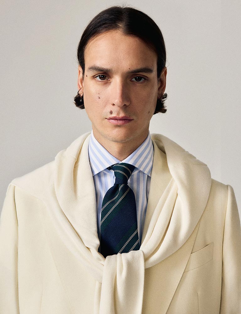 Le Costume Croisé Crème