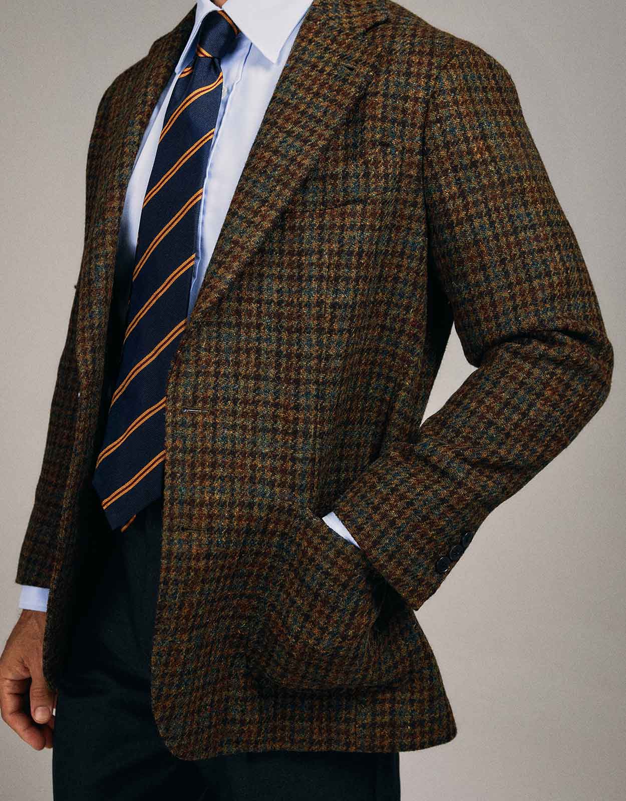 Veste Gun Club Harris Tweed