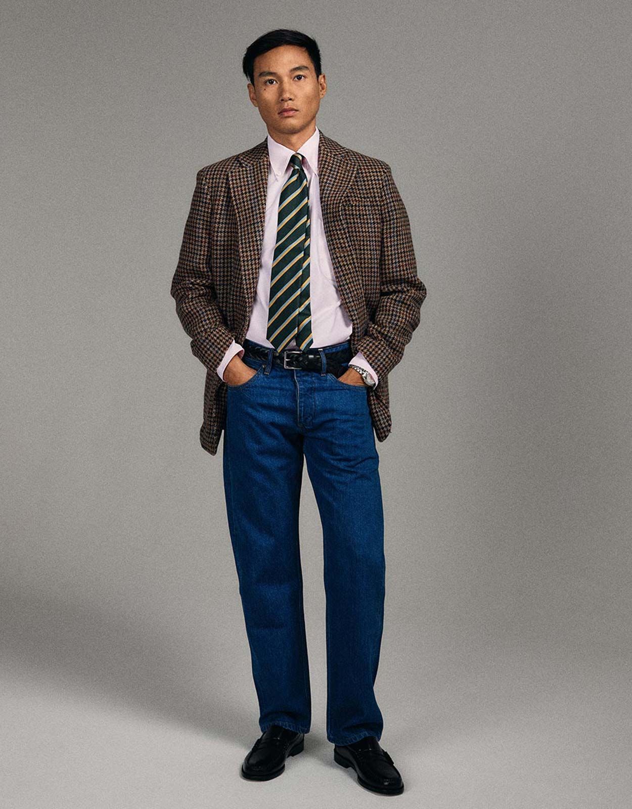 La veste sport Harris Tweed