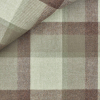 Twill Carreaux Marron Vert