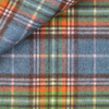 Twill Carreaux Orange Vert
