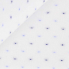 Popeline Motif Bleu