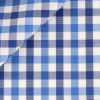 Twill Carreaux Bleu