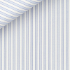 Twill Rayé Bleu