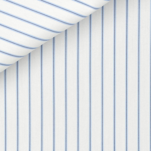 Mixte Rayé Bleu