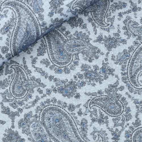 Twill Motif Bleu