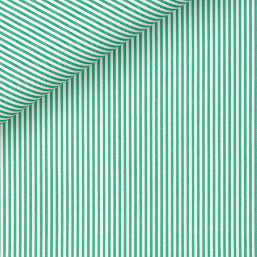 Twill Rayé Vert