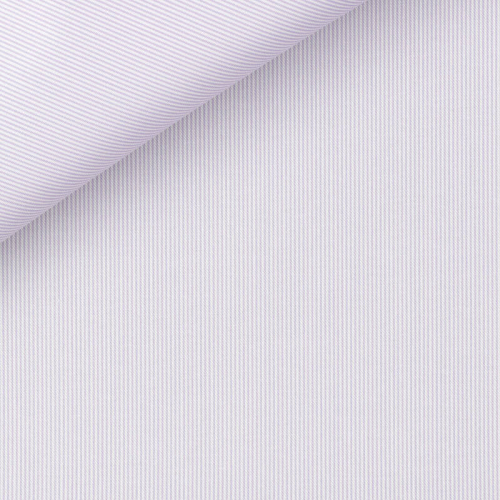 Twill Rayé Parme