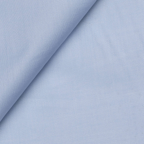 Twill Uni Bleu (repassage facile)
