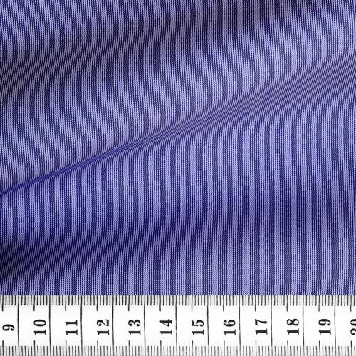 Popeline Rayé Bleu