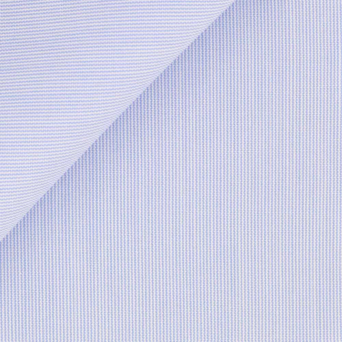 Popeline Rayé Bleu