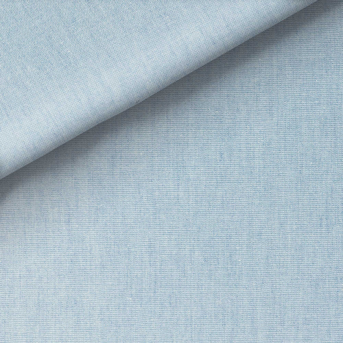 Chambray Uni Bleu