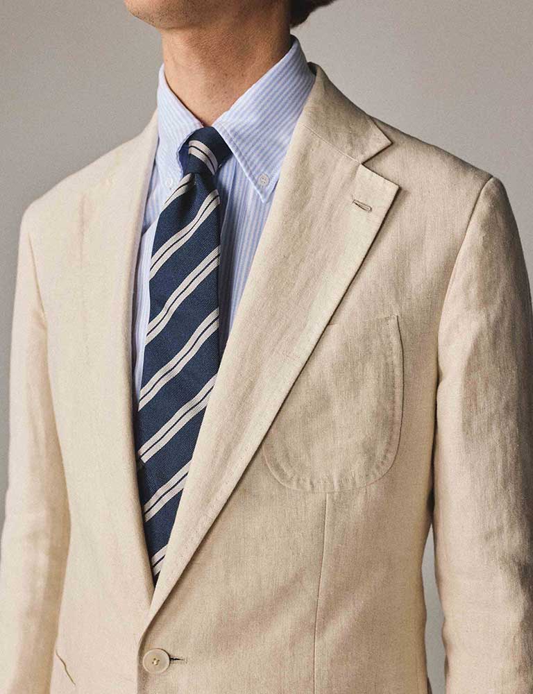 Le Costume en Lin des Beaux Jours