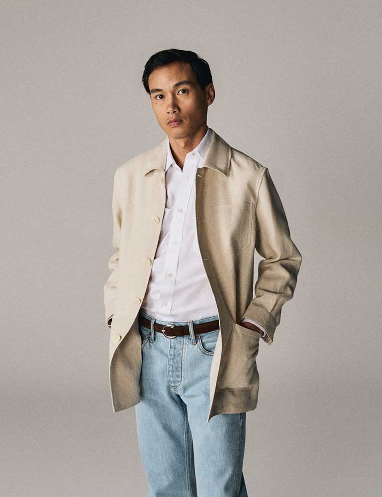 La Veste de Travail en Lin