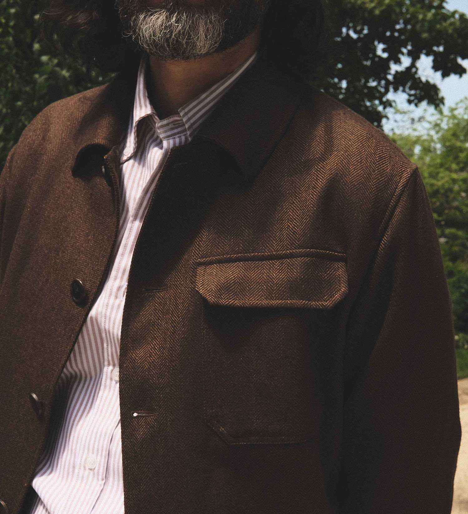 La Veste de Travail en Laine & Lin