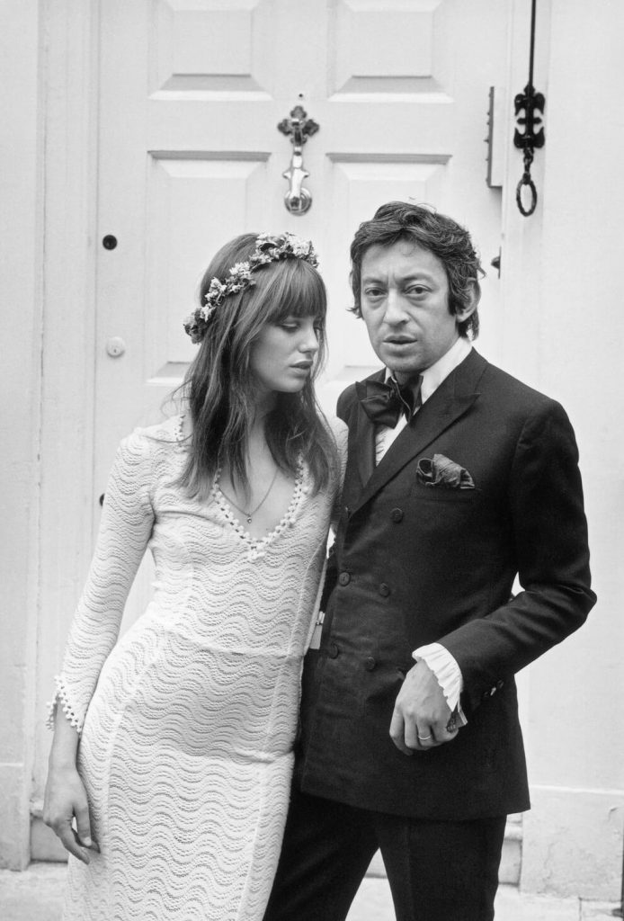 Mariage Jane Birkin et Serge Gainsbourg