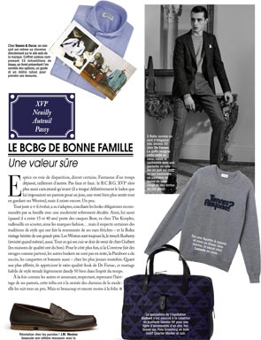 Article Paris Capitale - Le coffret cadeau chemise de Swann