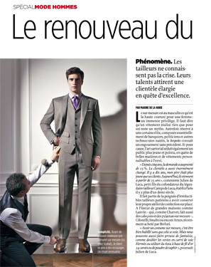 Magazine Le Point - le sur mesure