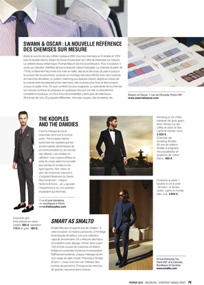 Magazine Decideurs - Vêtements sur mesure