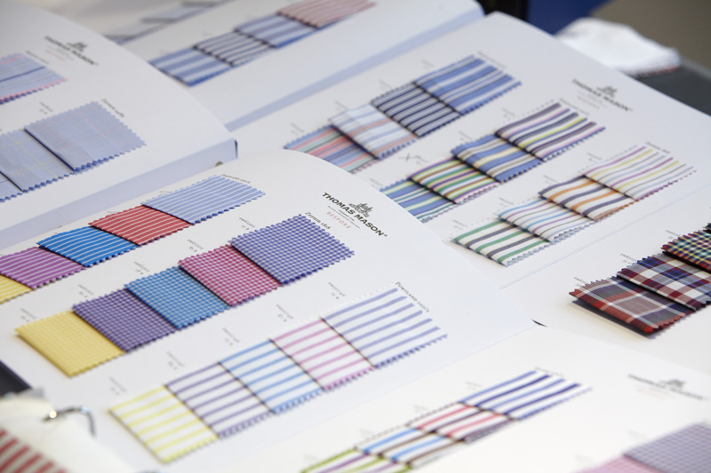 Boutique Swann Paris chemise Oxford sur mesure