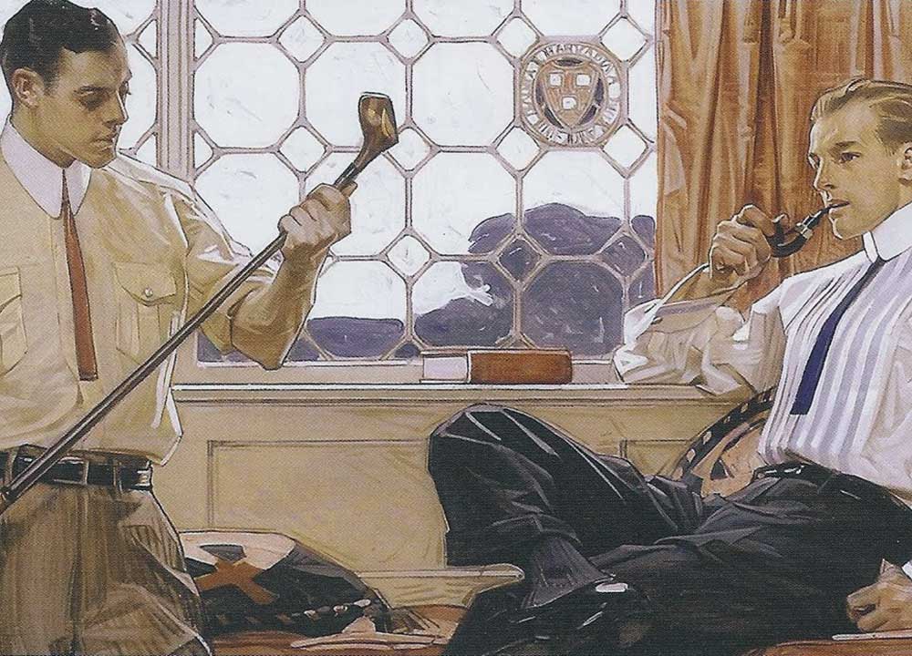 JC Leyendecker peint les Dandys