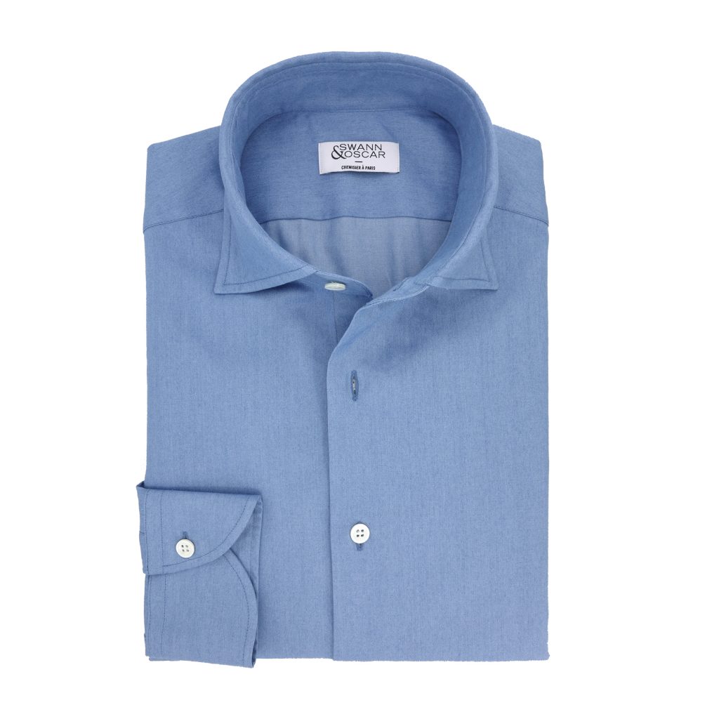 Chemise Denim Délavée