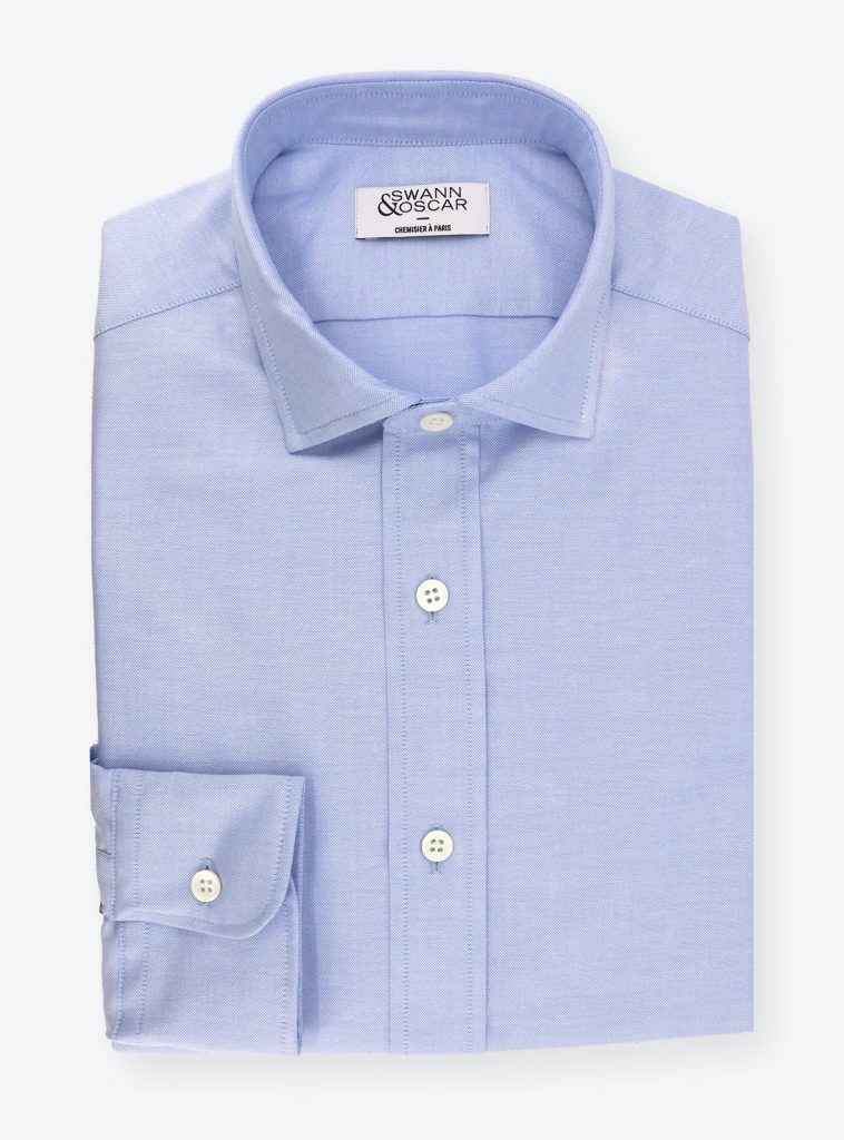 Chemise Oxford Bleue CH079871