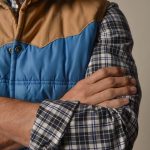 lookbook carreaux flanelle noir et bleu 3