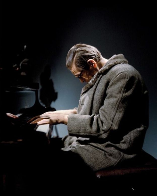 Bill Evans with a coat