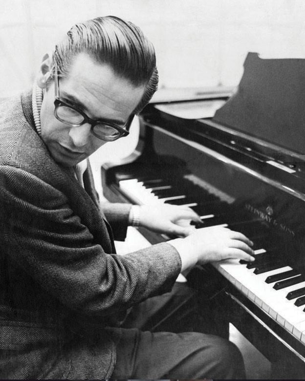 Bill Evans on piano